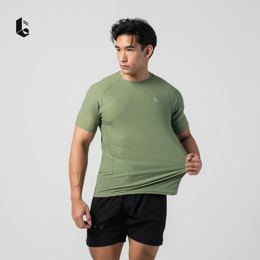 ActiveLine Performance Short Sleeve - Jet Black/Khaki/Olive
