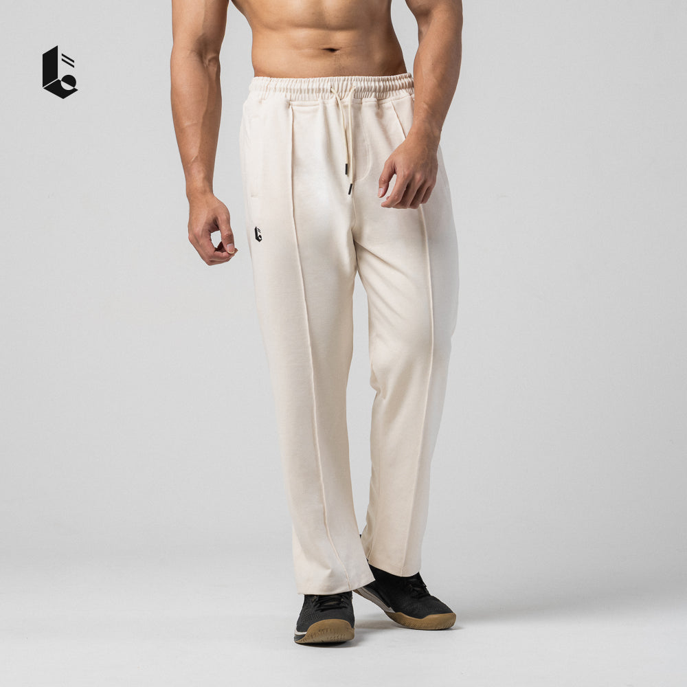 Structra Straight Leg Pants - Jet Black/Taupe/Charcoal Grey/Cream/Dark Coffee