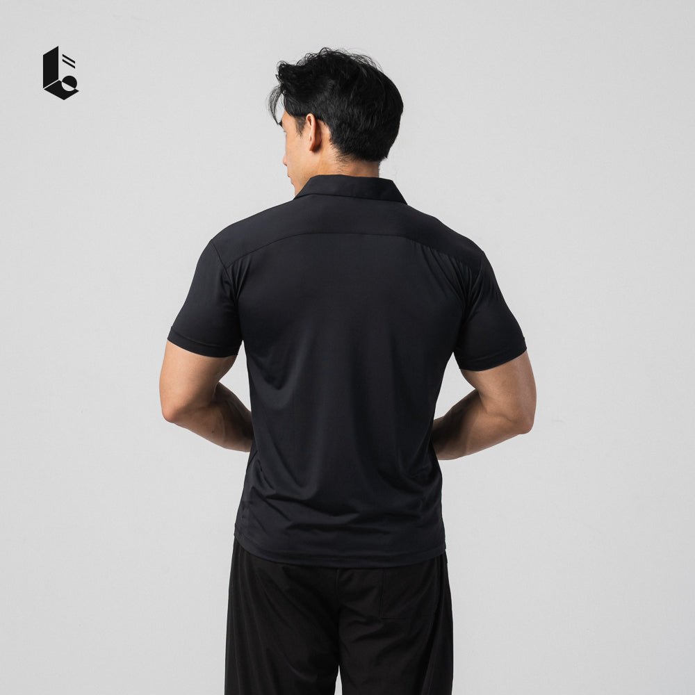 CoolSkin Polo Short Sleeve - Jet Black/Pure White/Navy Blue/Khaki