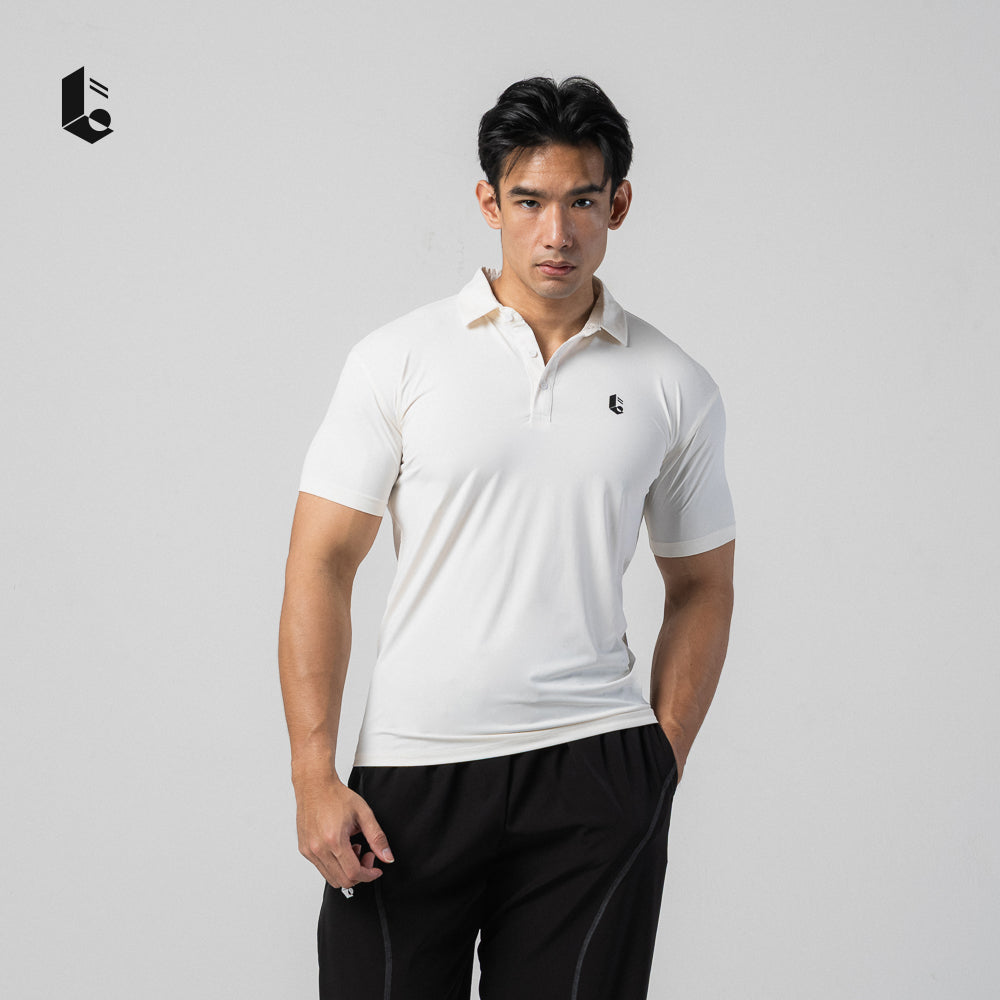 CoolSkin Polo Short Sleeve - Jet Black/Pure White/Navy Blue/Khaki