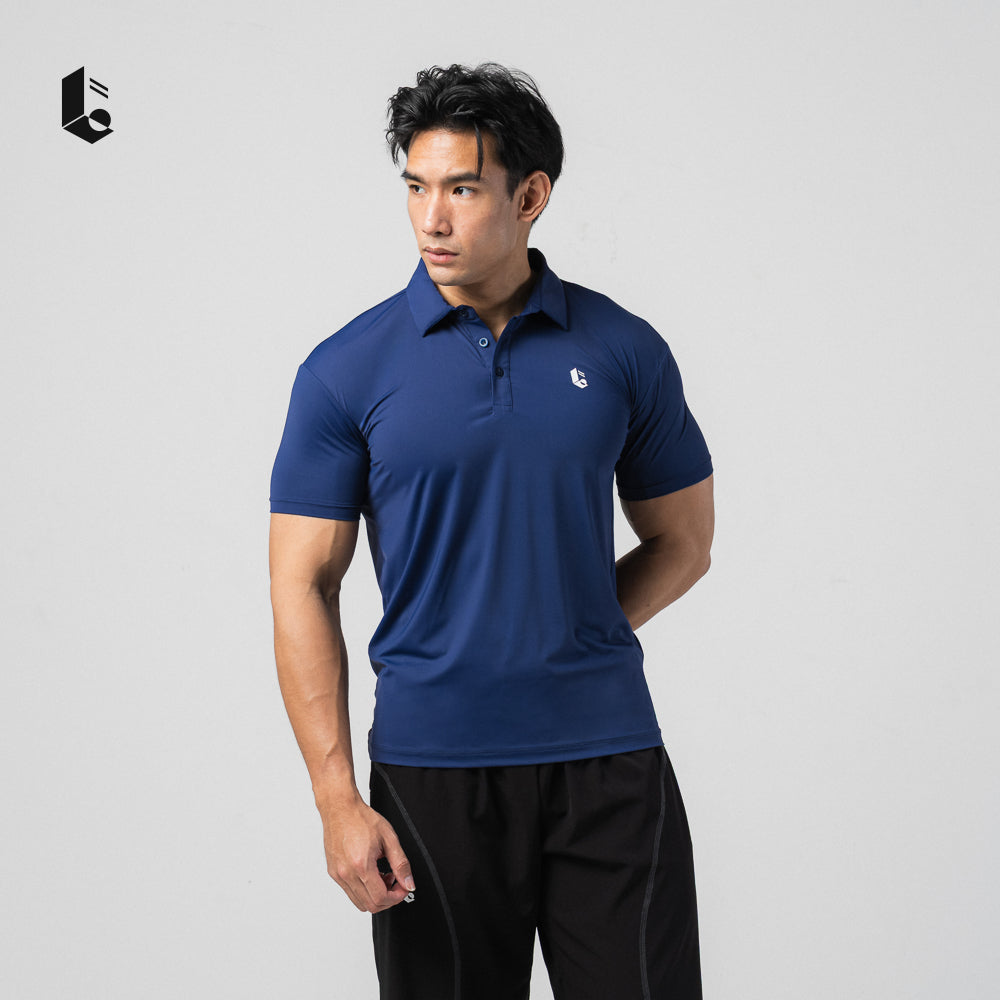 CoolSkin Polo Short Sleeve - Jet Black/Pure White/Navy Blue/Khaki