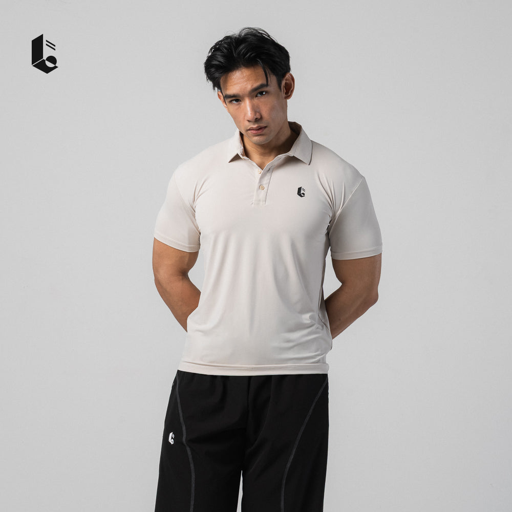 CoolSkin Polo Short Sleeve - Jet Black/Pure White/Navy Blue/Khaki