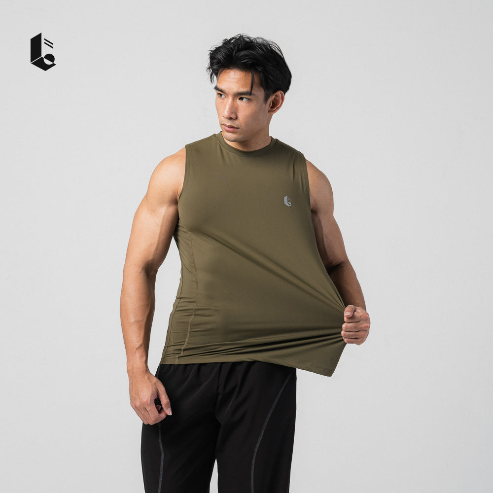 CoolSkin Performance Sleeveless - Jet Black/Pure White/Khaki/Olive