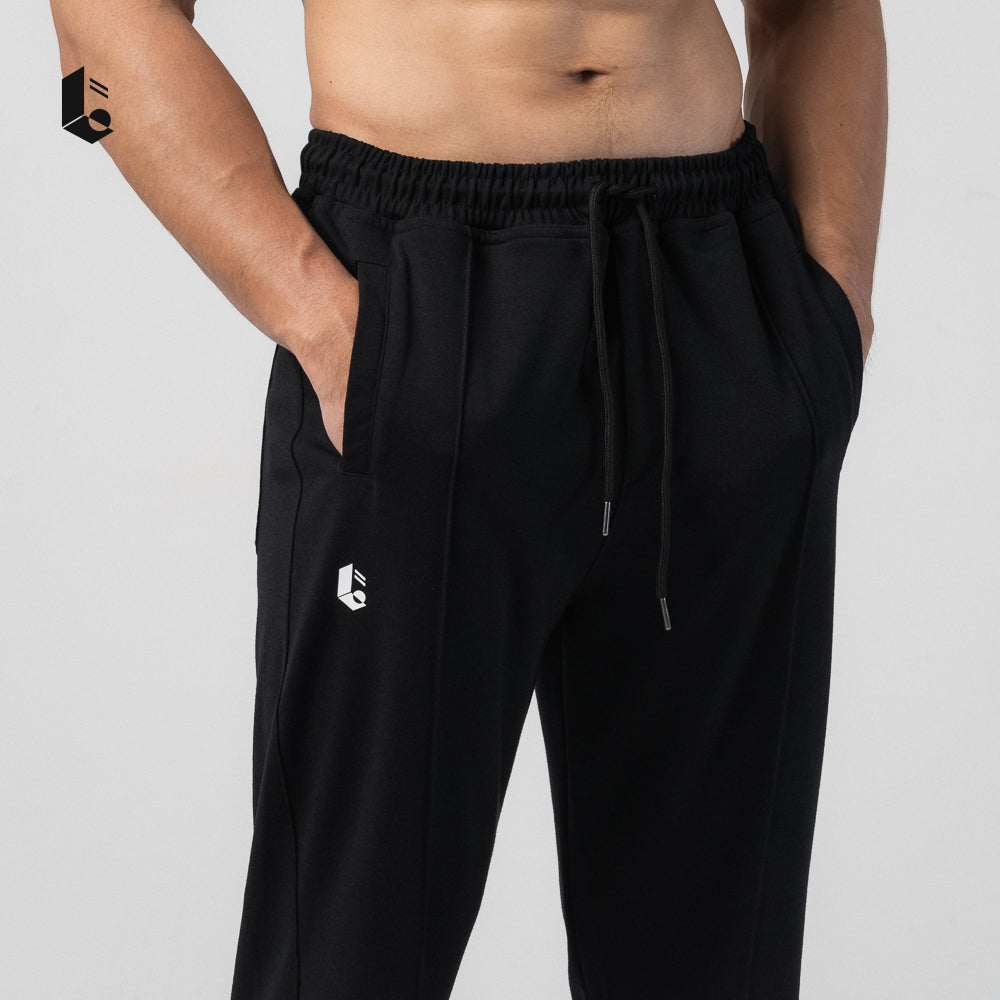 Structra Straight Leg Pants - Jet Black/Taupe/Charcoal Grey/Cream/Dark Coffee