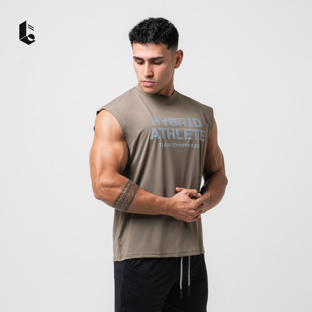 Hybrid Performance Sleeveless - Jet Black/Slate Grey/Burgundy/Taupe Brown/Ivory White