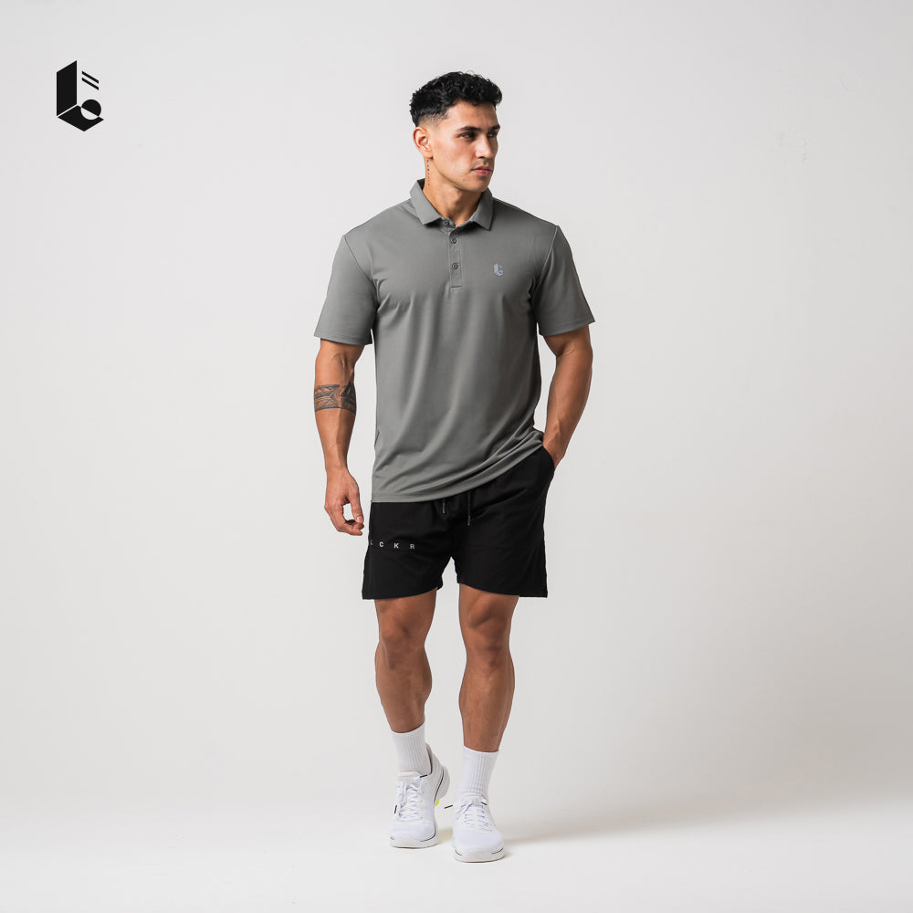 Struct-Flex Polo Short Sleeve - Jet Black/Ash Grey/Mocha Sand/Midnight Blue/Slate Teal