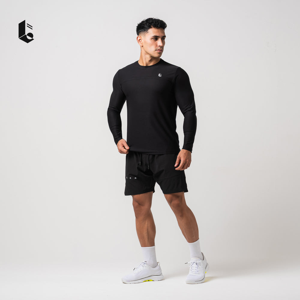 ActiveLine Performance Long Sleeve - Jet Black/Khaki/Olive