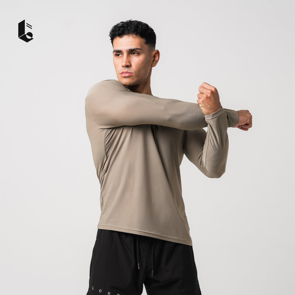 ActiveLine Performance Long Sleeve - Jet Black/Khaki/Olive