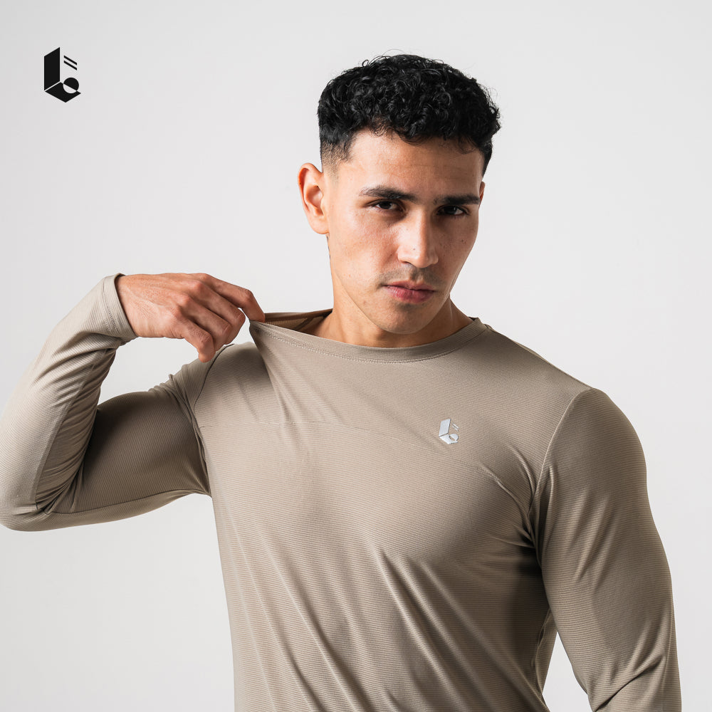 ActiveLine Performance Long Sleeve - Jet Black/Khaki/Olive