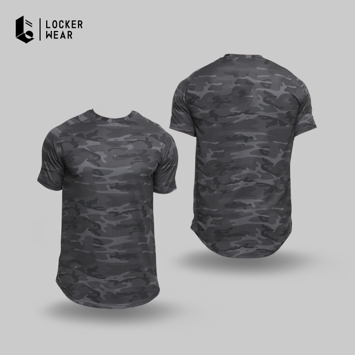 Breathable Muscle Fit Tee - Camouflage