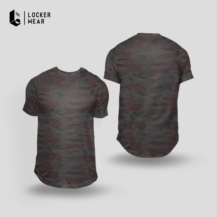 Breathable Muscle Fit Tee - Camouflage