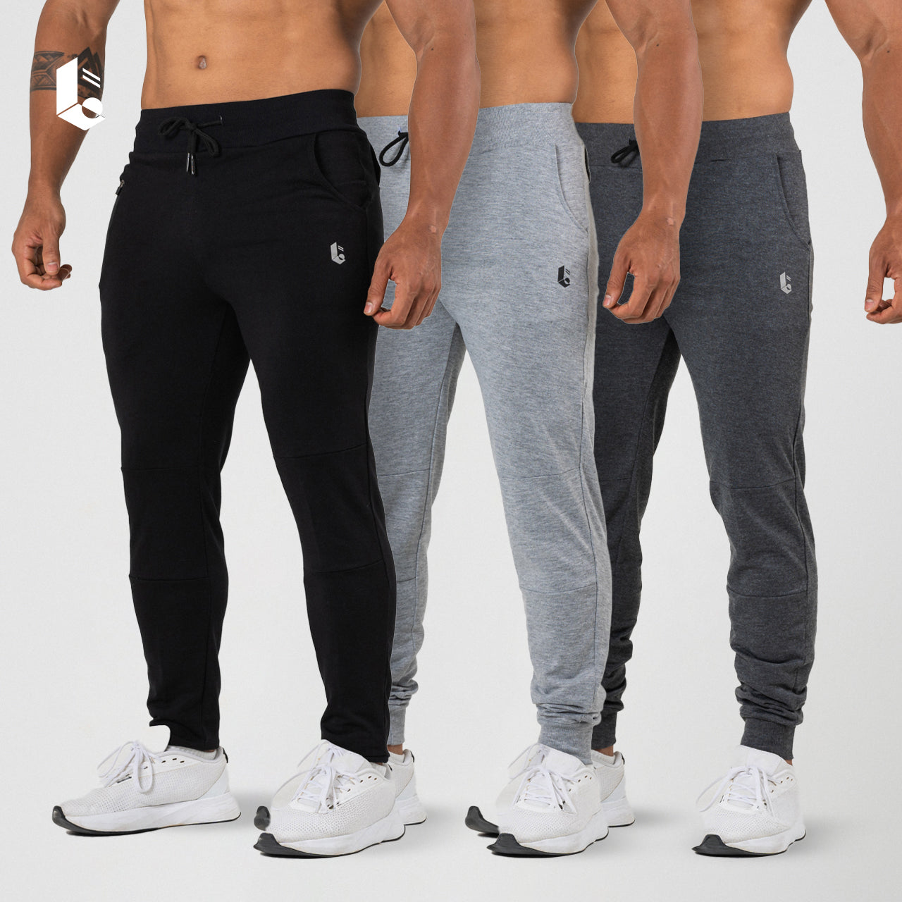 Coolstretch Jogger Pants - Black/Dark Grey/Light Grey/Dark Green