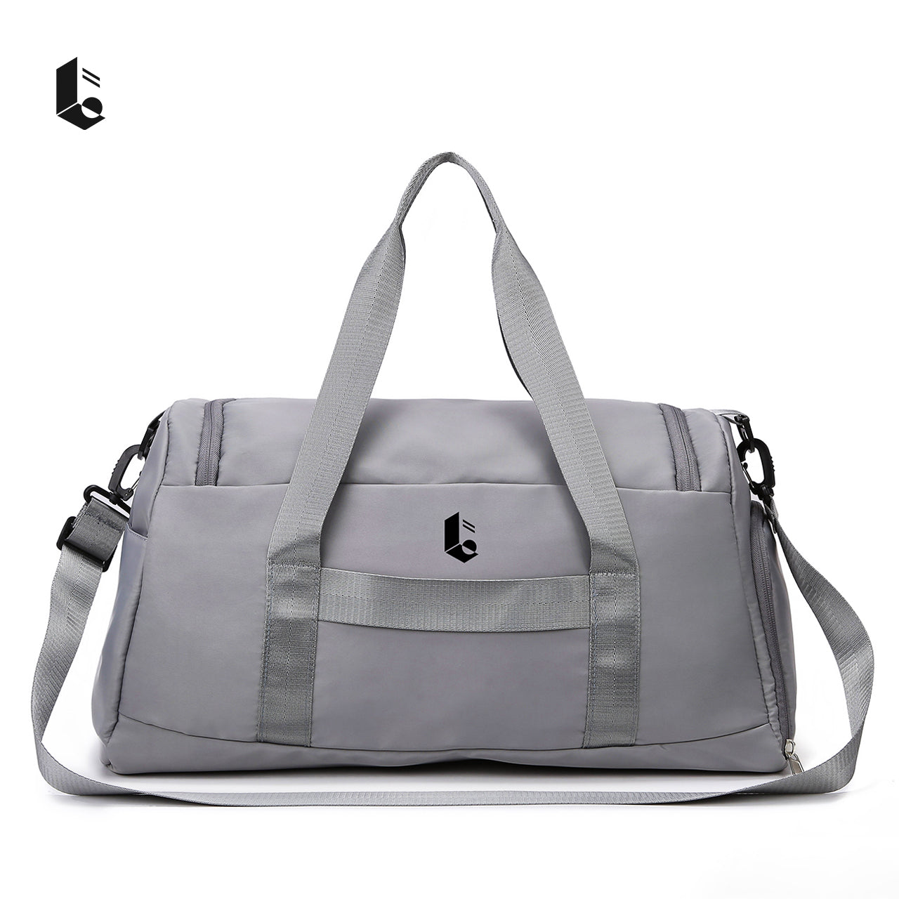 Trail Duffle Bag - Black/Light Grey