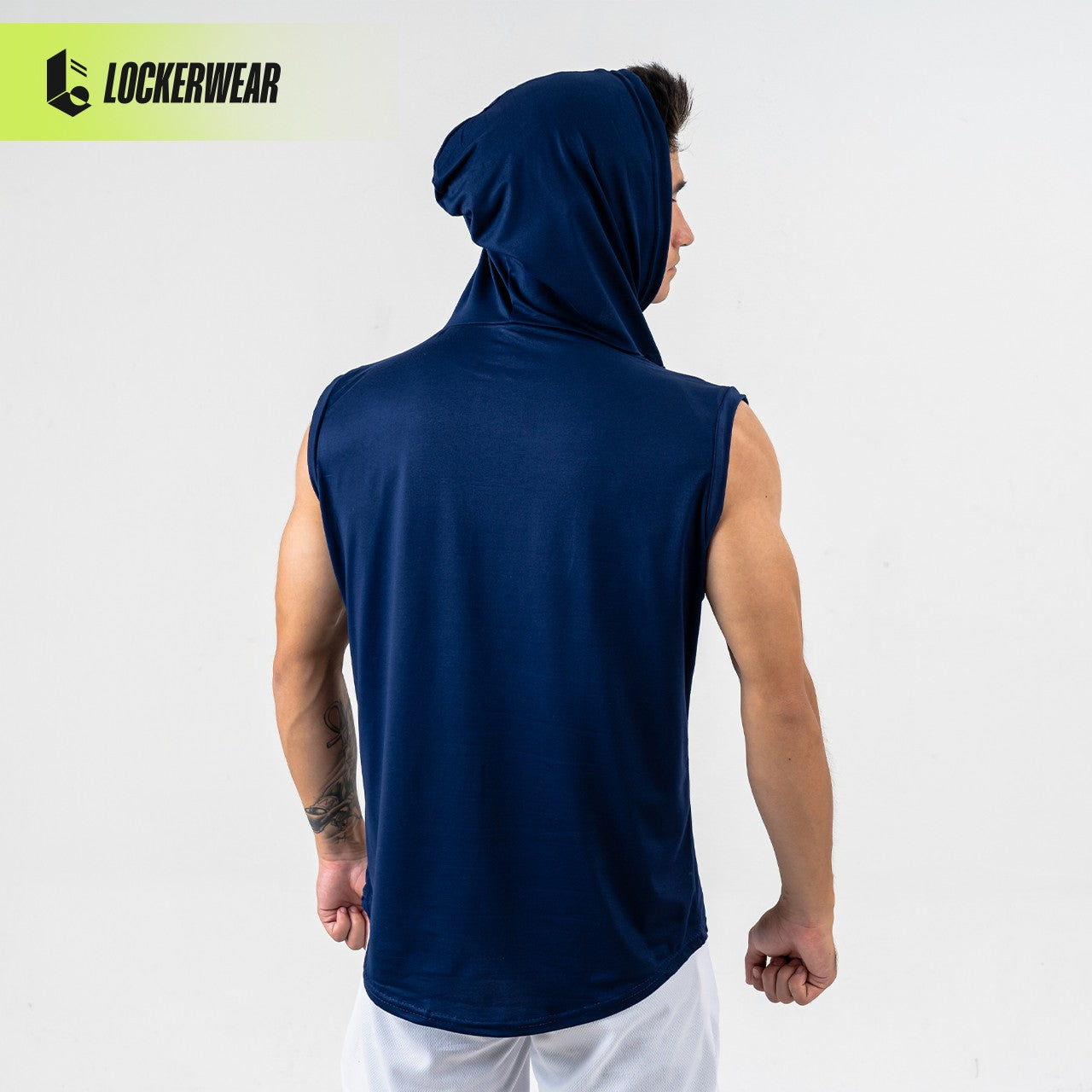 Hypercotton Hoodie Sleeveless - Navy/Fog Blue/Cream/Maroon/Dark Green