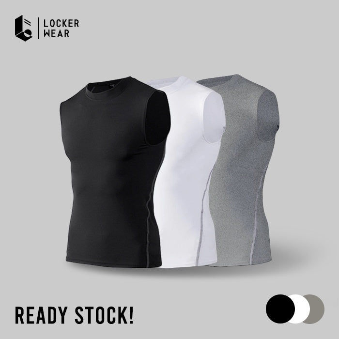 Ultrastretch Baselayer Vest - Monochrome