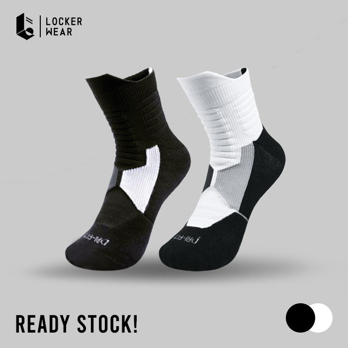 Maze Performance Ankle Socks - Monochrome