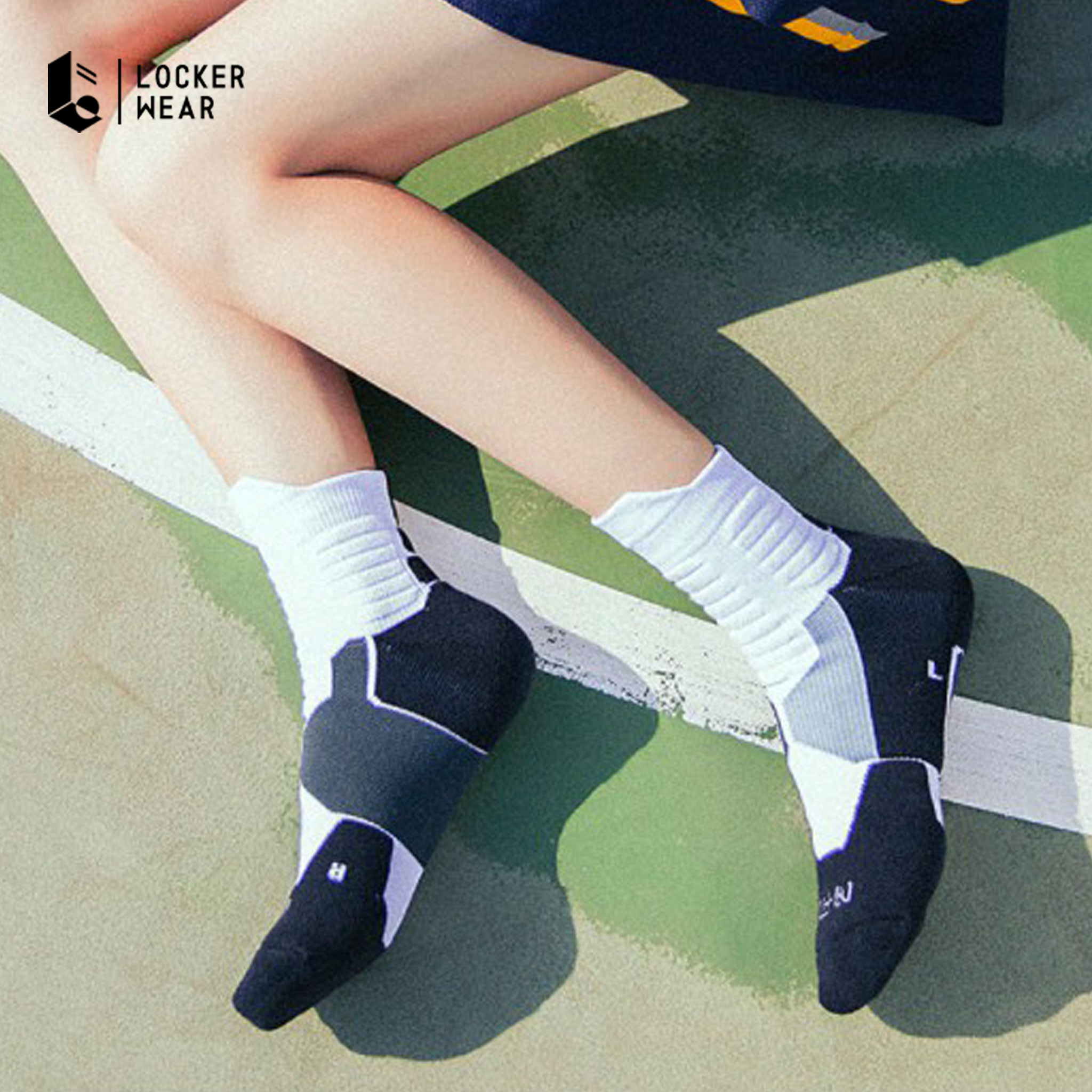 Maze Performance Ankle Socks - Monochrome