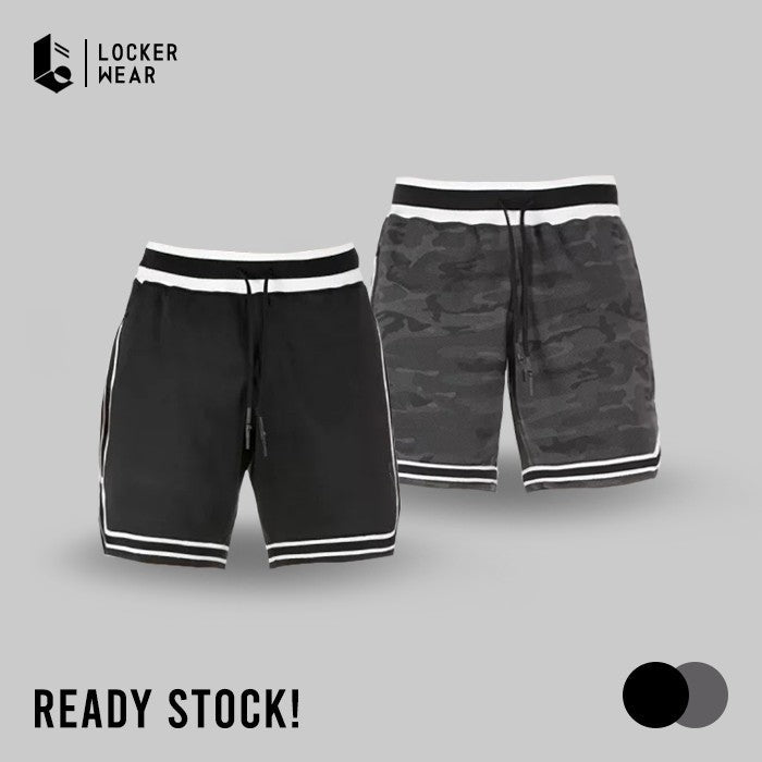 Zebris Short Pants - Black/Grey Camo