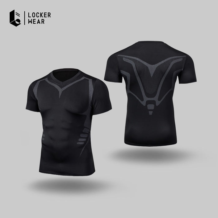 Cyclone Compression Short/Long Sleeve - Black