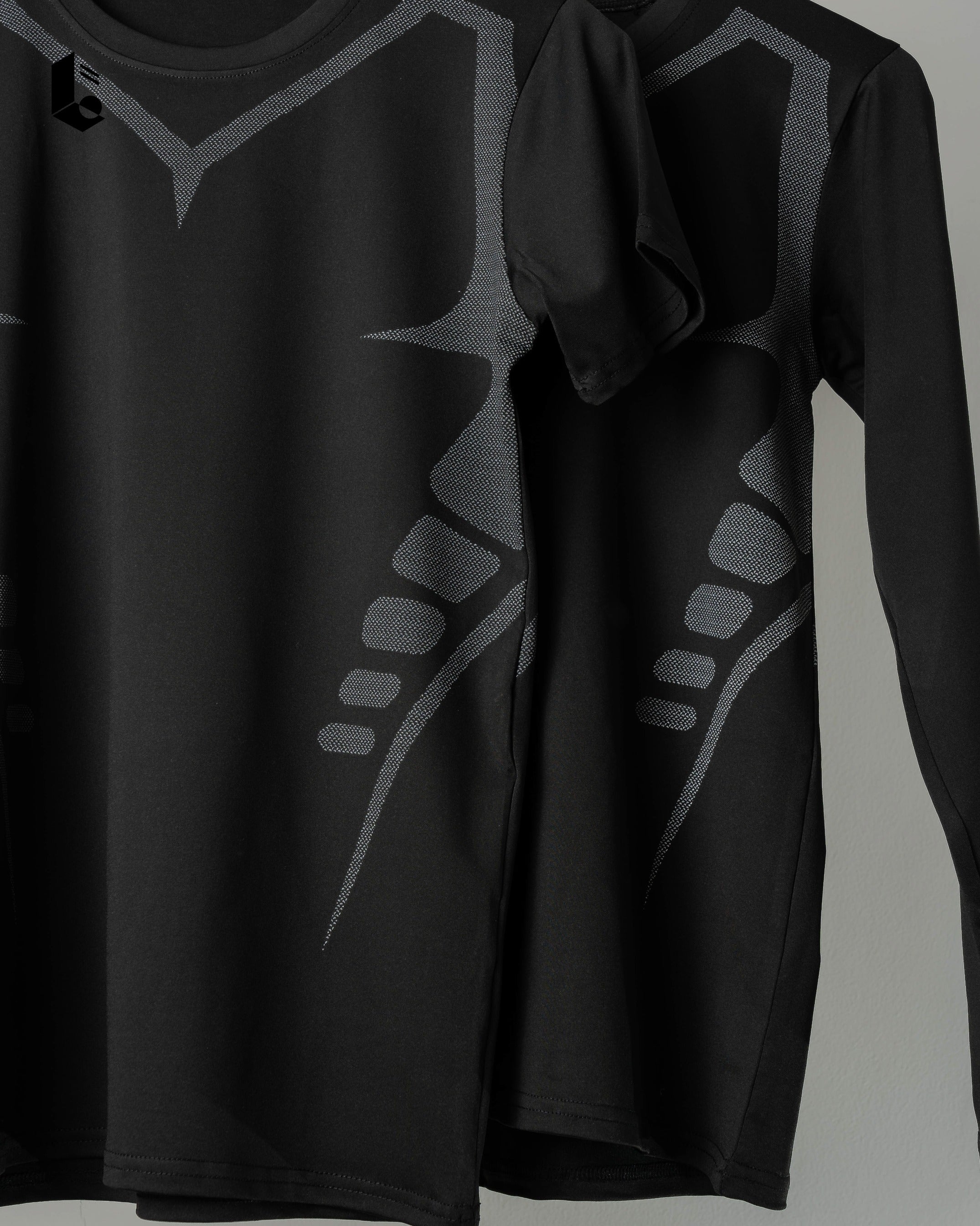 Cyclone Compression Short/Long Sleeve - Black