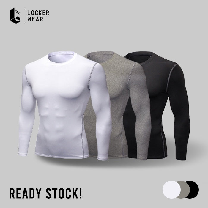 Ultrastretch Baselayer Long Sleeve - Monochrome