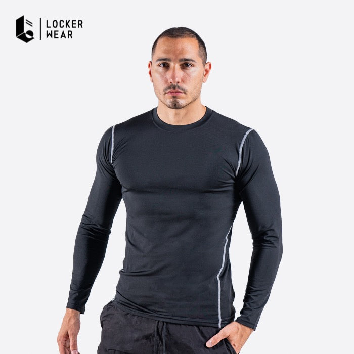 Ultrastretch Baselayer Long Sleeve - Monochrome