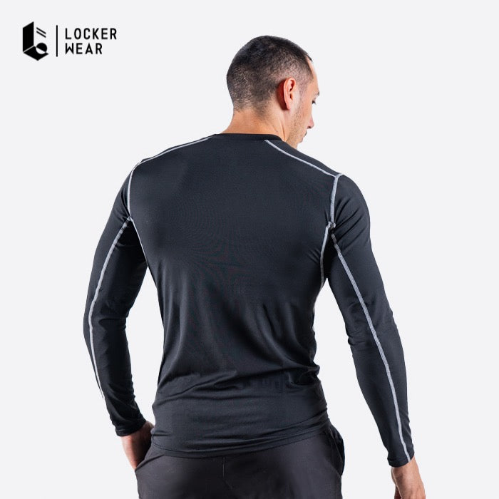 Ultrastretch Baselayer Long Sleeve - Monochrome