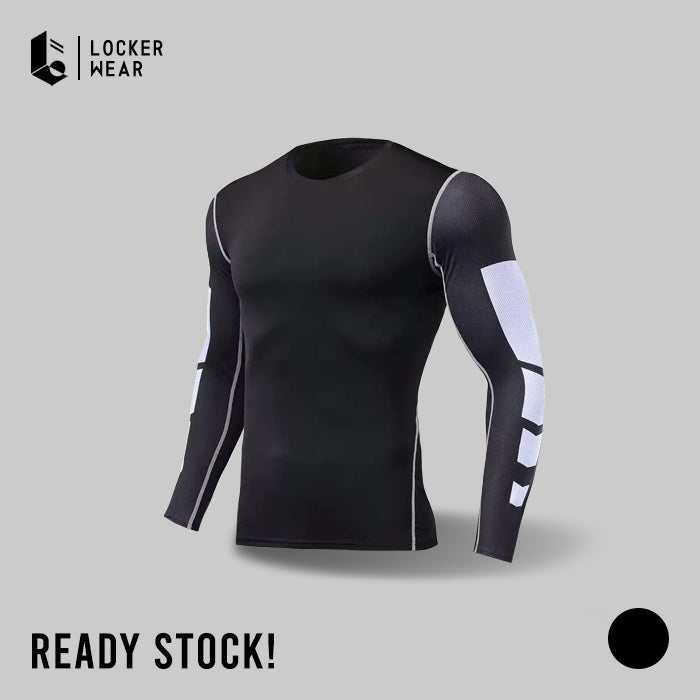 Hust Compression Long Sleeve - Black