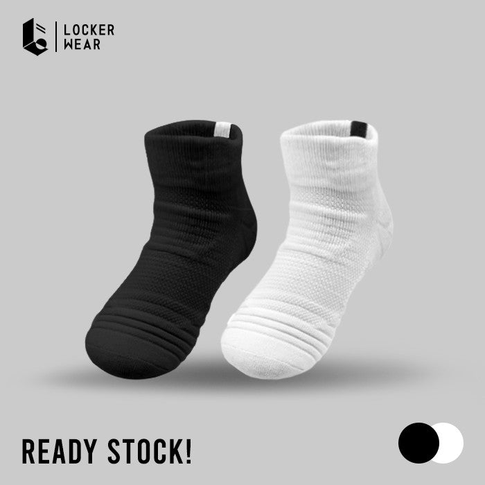 Breeze Performance Ankle Socks - Monochrome