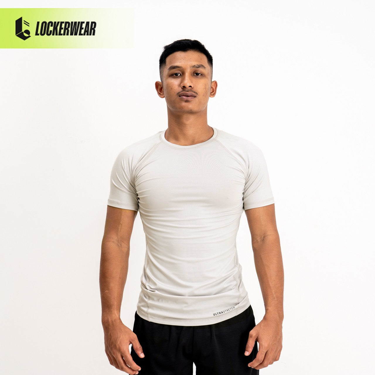 Prime-UltraStretch Short Sleeve - Baby Grey