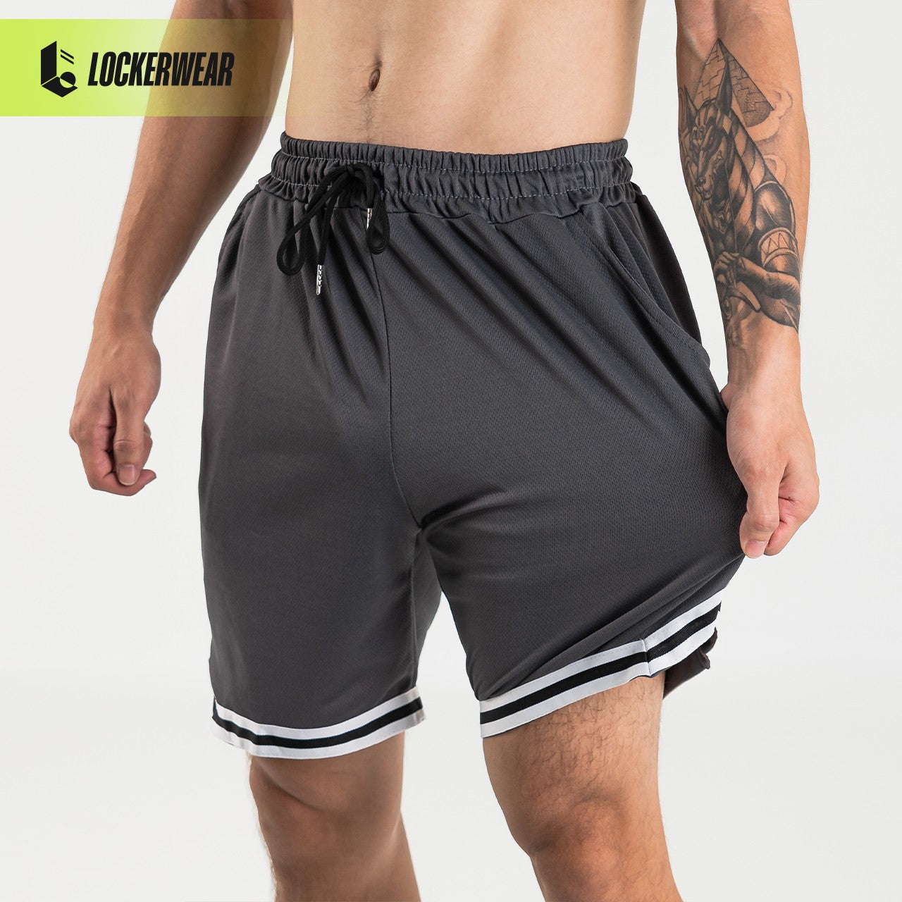 Grit Short Pants - Grey