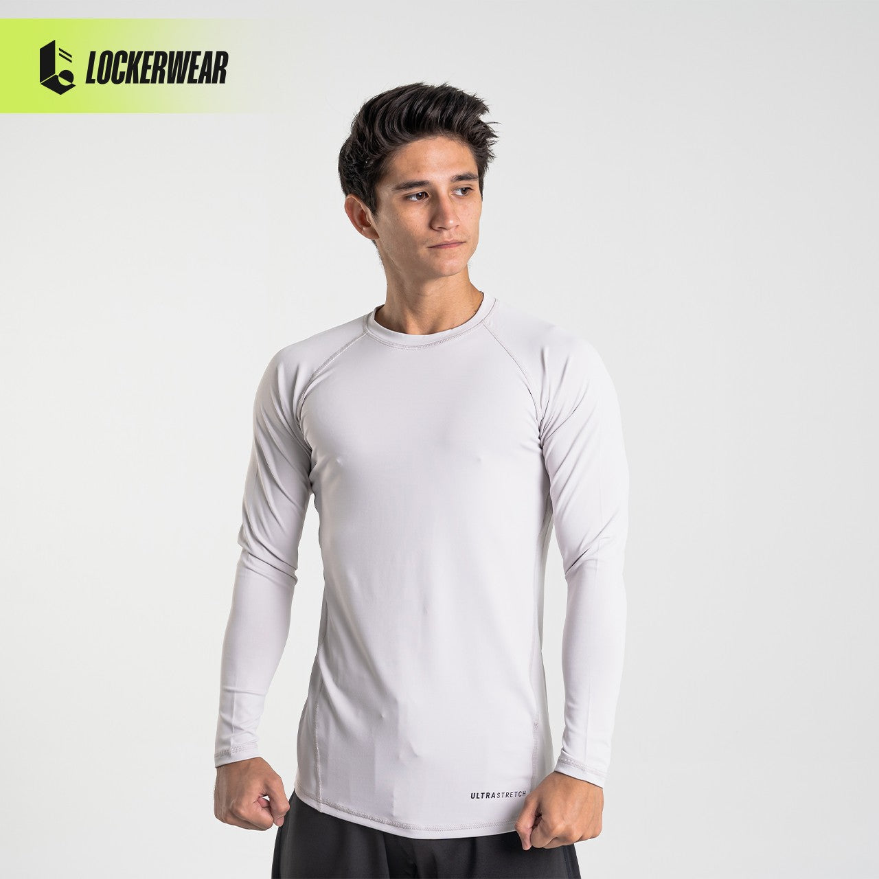 Prime-UltraStretch Long Sleeve - Baby Grey