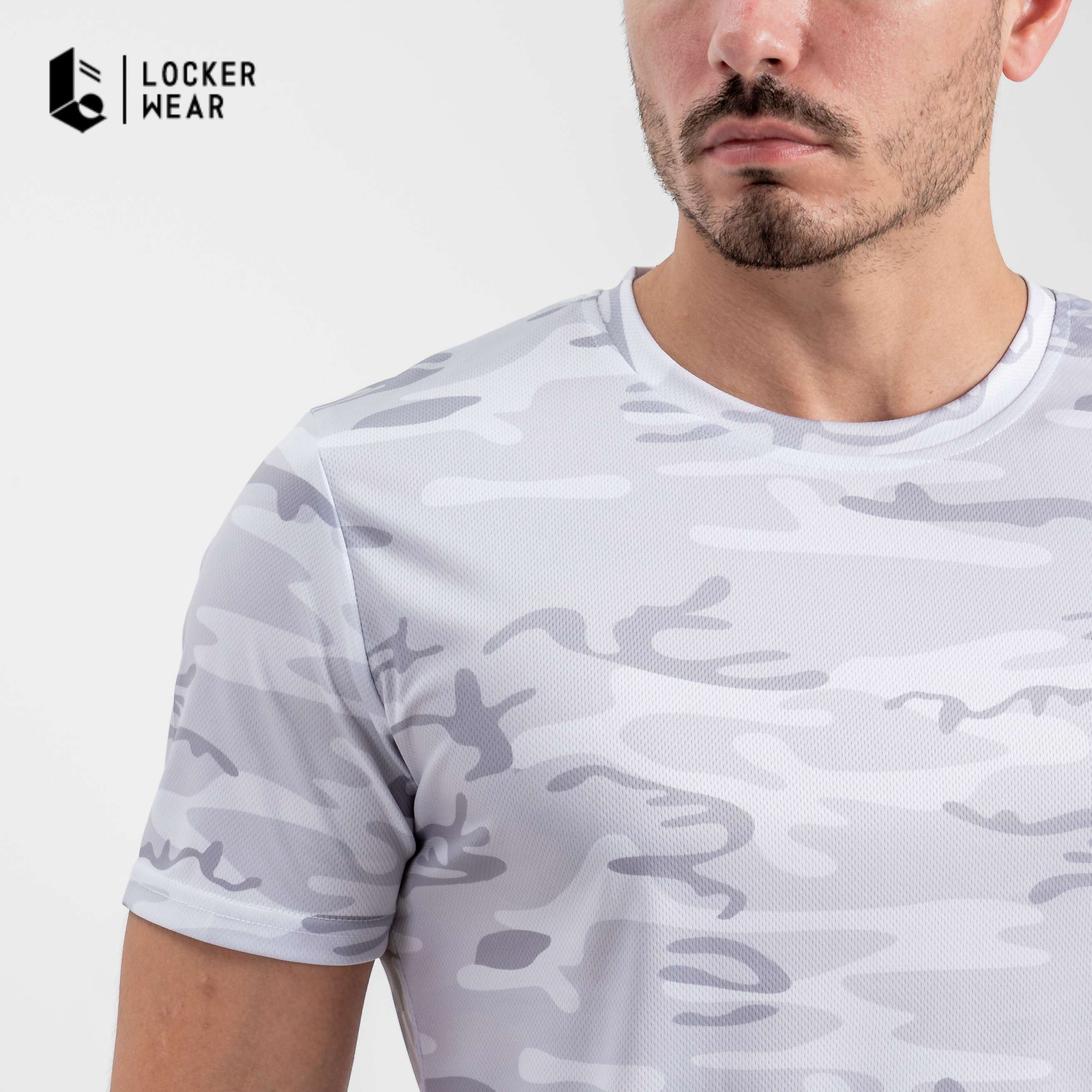 Breathable Muscle Fit Tee - Camouflage