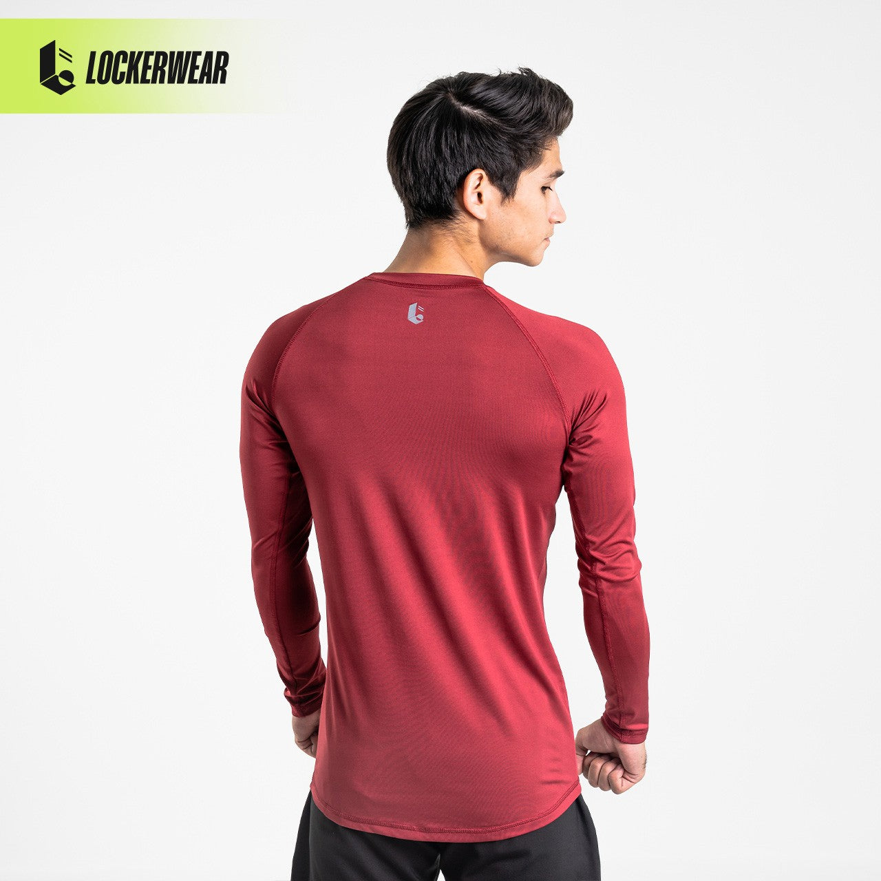 Prime-UltraStretch Long Sleeve - Maroon