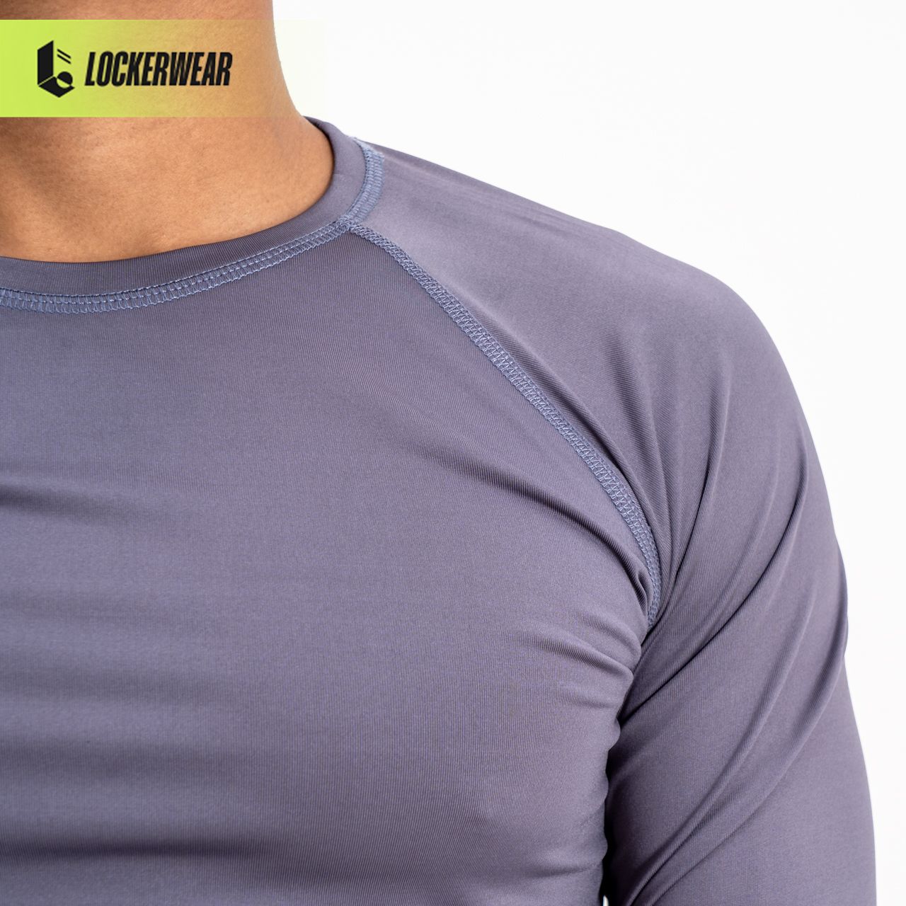 Prime-UltraStretch Long Sleeve - Dark Grey