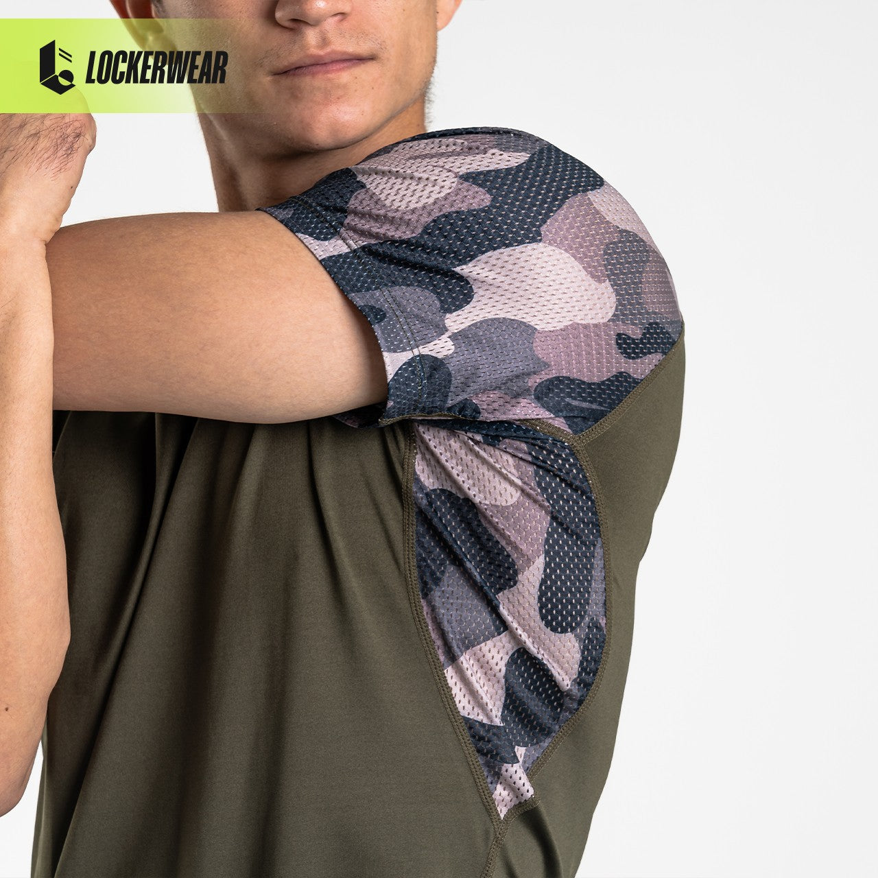 Camoflex Compression Short Sleeve - Olive