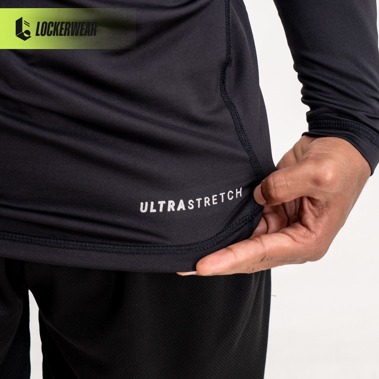 Prime-UltraStretch Long Sleeve - Black