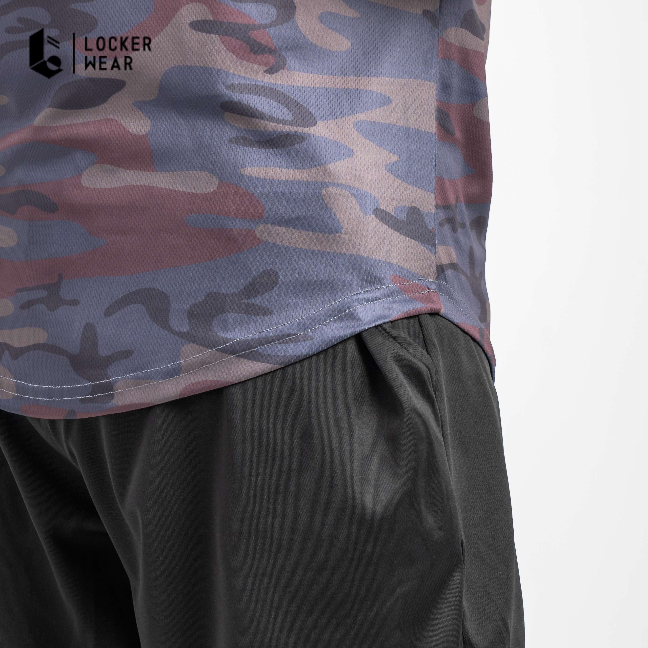 Breathable Muscle Fit Tee - Camouflage