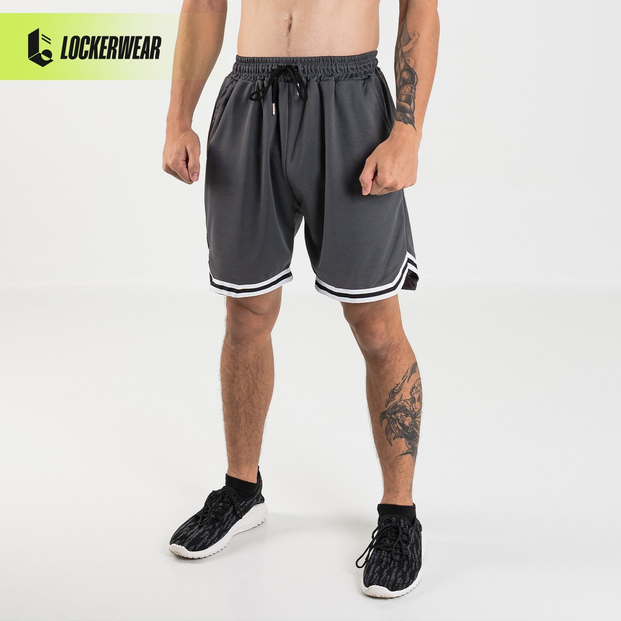 Grit Short Pants - Grey