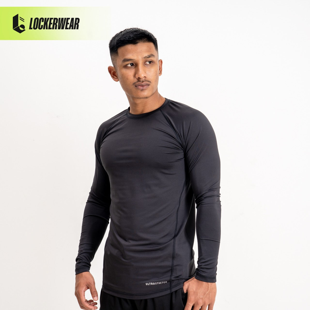 Prime-UltraStretch Long Sleeve - Black