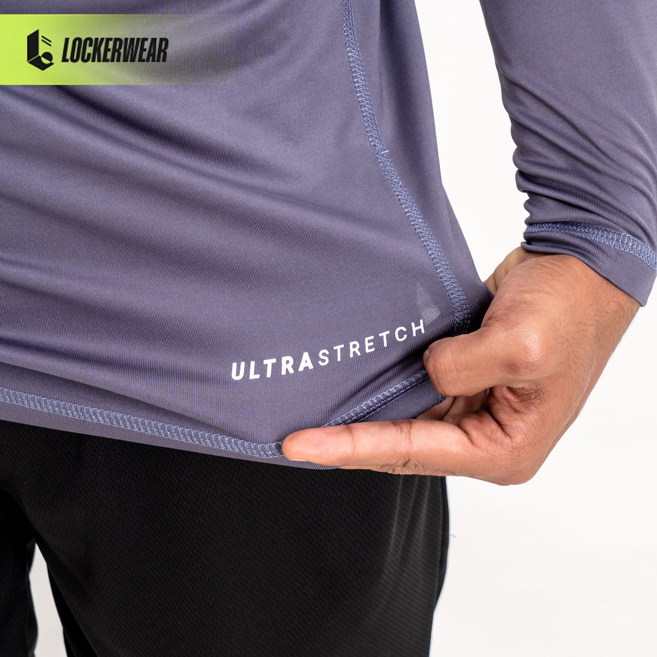 Prime-UltraStretch Long Sleeve - Dark Grey