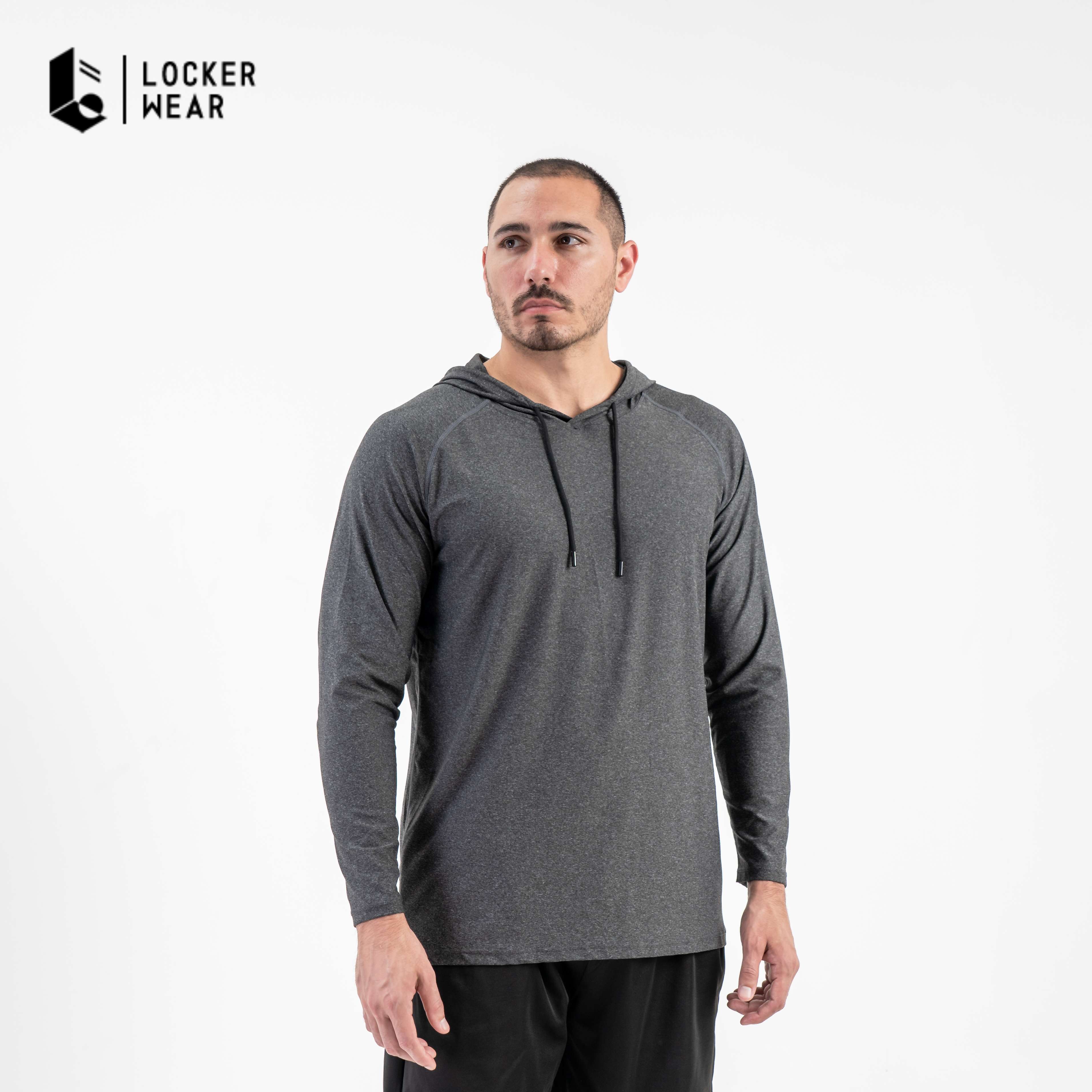 Strongflex Compression Hoodie - Black/Navy/Maroon