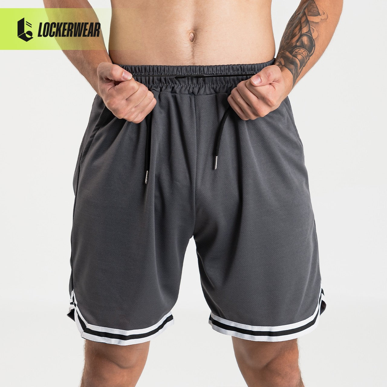 Grit Short Pants - Grey