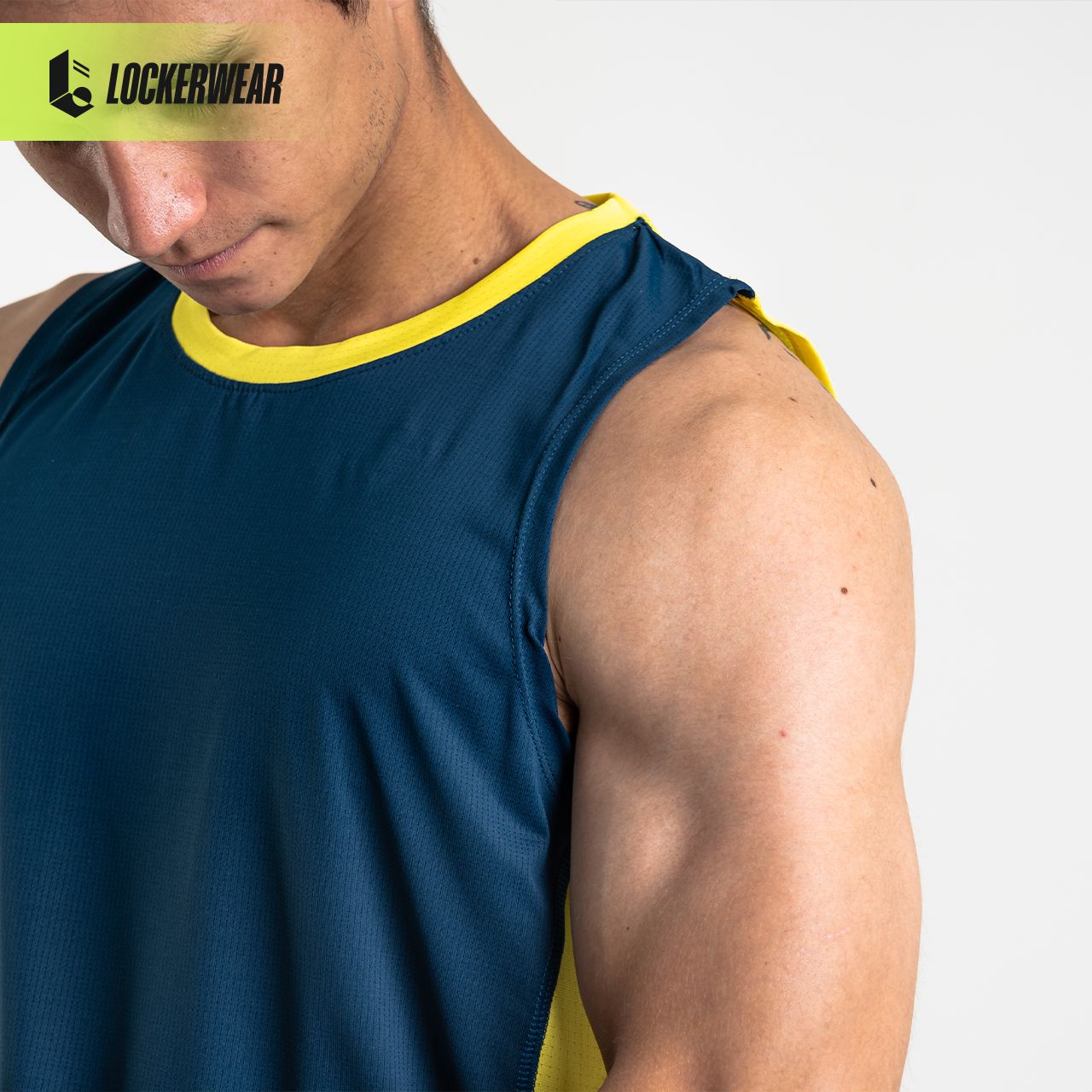 DualFlex Sleeveless Muscle Tank - Poseidon