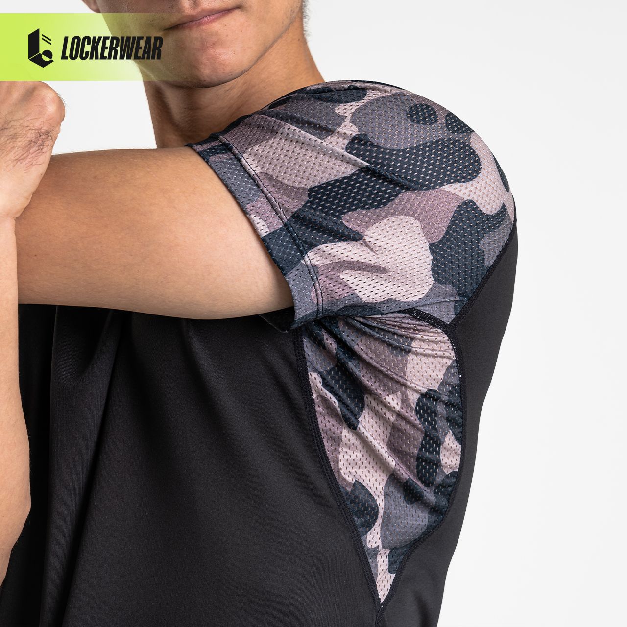 Camoflex Compression Short Sleeve - Black