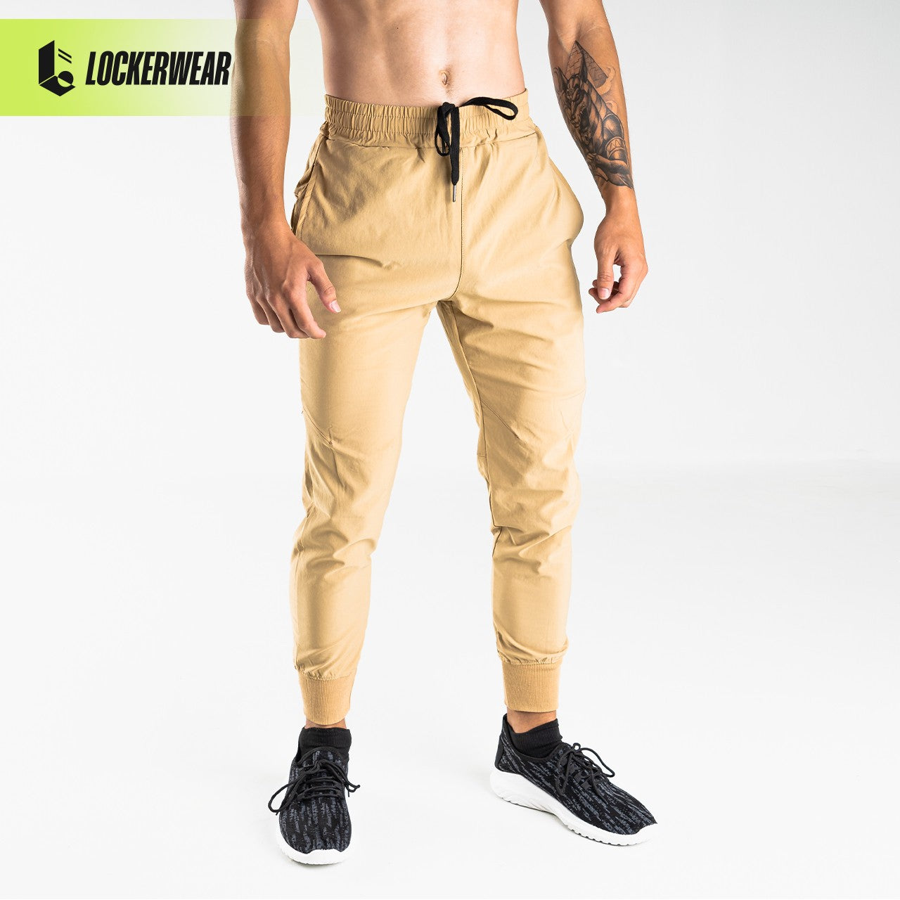 AlphaCool Rib Jogger Pants - Khaki