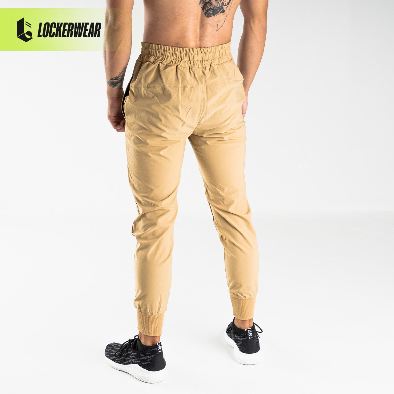 AlphaCool Rib Jogger Pants - Khaki