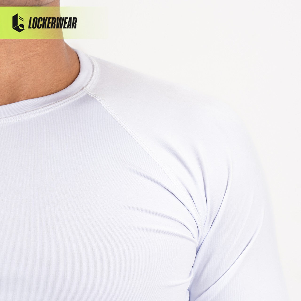 Prime-UltraStretch Long Sleeve - White