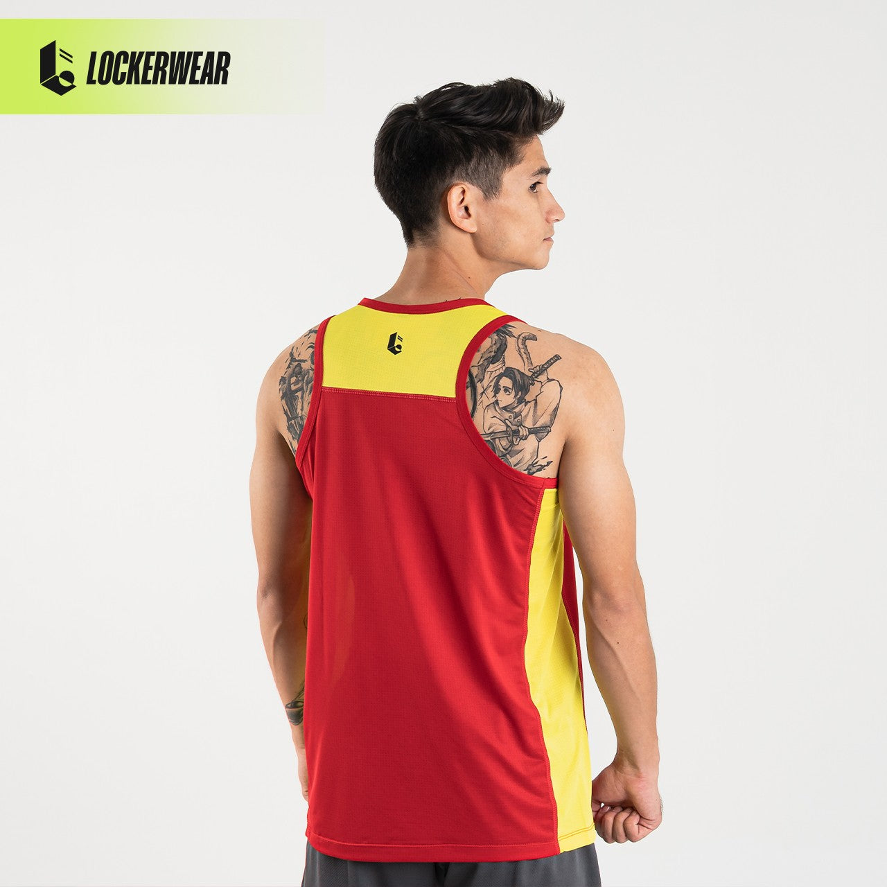 DualCore Mesh Tank Top - Scarlet