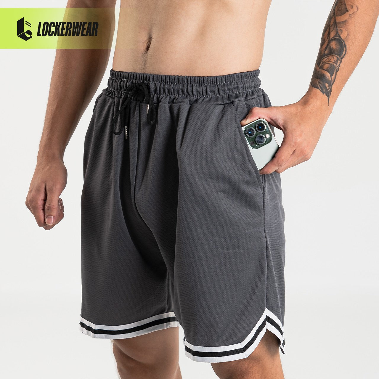 Grit Short Pants - Grey